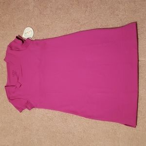 NWT Out 2 Launch Women's Magenta Knot Dress and Shorts 2 Piece Golf Set